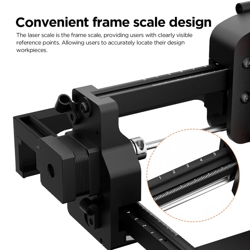 ACMER Mini Portable Laser Engraver DIY Laser Cut Engraving Machine Engrave Logo Wood Painted Metal Acrylic Glass Leather