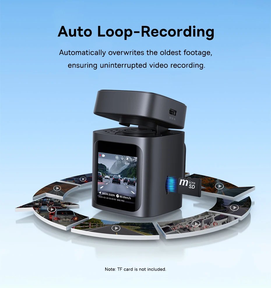 Baseus 3K Dash Cam Vd1 Front And Rear Cam Hd Built-In Gps Galileo Supercapacitor Car Dvr Car Camera Recorder Support 24H Parking Baseus 3K Dash Cam Vd1 Front And Rear Cam Hd Built-In Gps Galileo Supercapacitor Car Dvr Car Camera Recorder Support 24H Parking