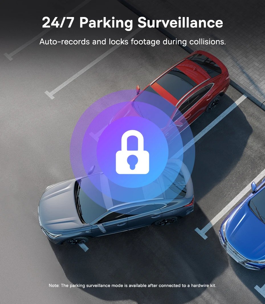 Baseus 3K Dash Cam Vd1 Front And Rear Cam Hd Built-In Gps Galileo Supercapacitor Car Dvr Car Camera Recorder Support 24H Parking Baseus 3K Dash Cam Vd1 Front And Rear Cam Hd Built-In Gps Galileo Supercapacitor Car Dvr Car Camera Recorder Support 24H Parking