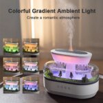 Aroma Humidifier Raindrop Air Humidifier Colorful Light White Noise Essemtial Oil Diffuser Home Ultrasonic Fragrance Diffuser - Image 5