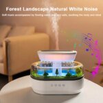 Aroma Humidifier Raindrop Air Humidifier Colorful Light White Noise Essemtial Oil Diffuser Home Ultrasonic Fragrance Diffuser - Image 4