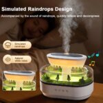 Aroma Humidifier Raindrop Air Humidifier Colorful Light White Noise Essemtial Oil Diffuser Home Ultrasonic Fragrance Diffuser - Image 3