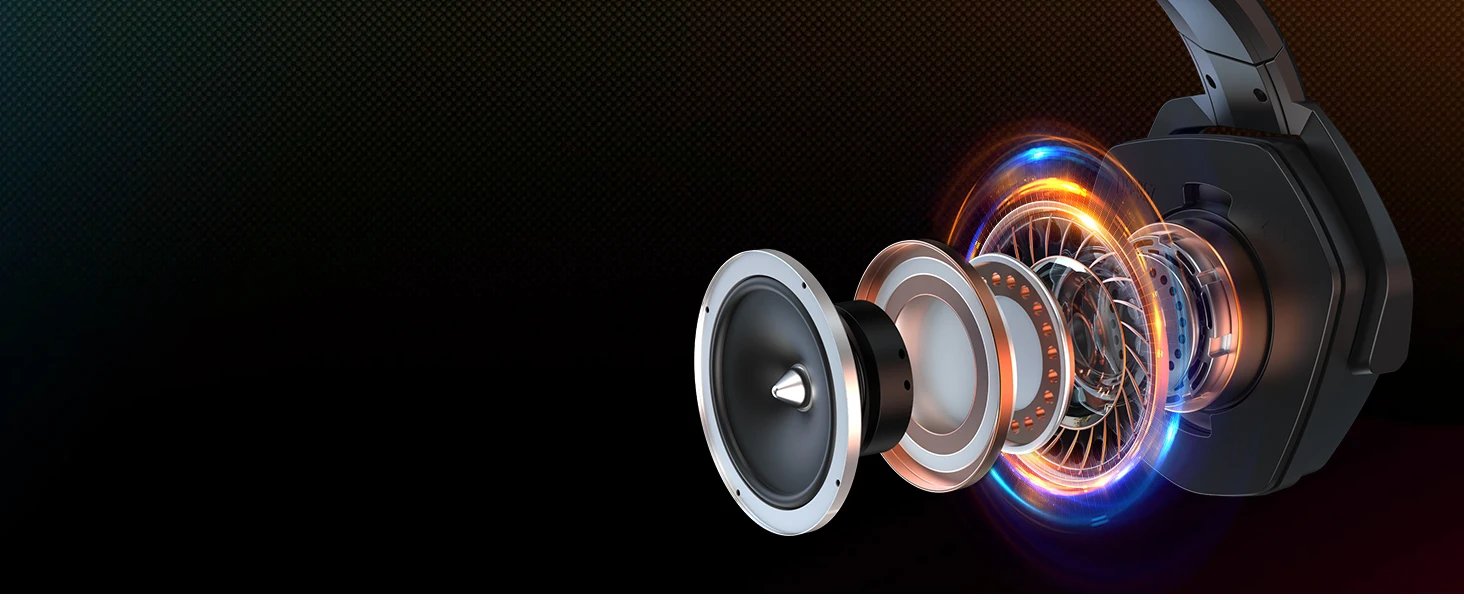 Nubwo G06 Dual Wireless Gaming Headset With Microphone For Ps5, Ps4, Pc, Mobile, Switch, 2.4Ghz Bluetooth 5.3 Gaming Headphones