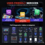 Autel MaxiIM IM508S XP400 PRO OBD2 Automotive Scanner IMMO Key Programming Diagnostic Tools For All Cars All-in-One Programmer - Image 3