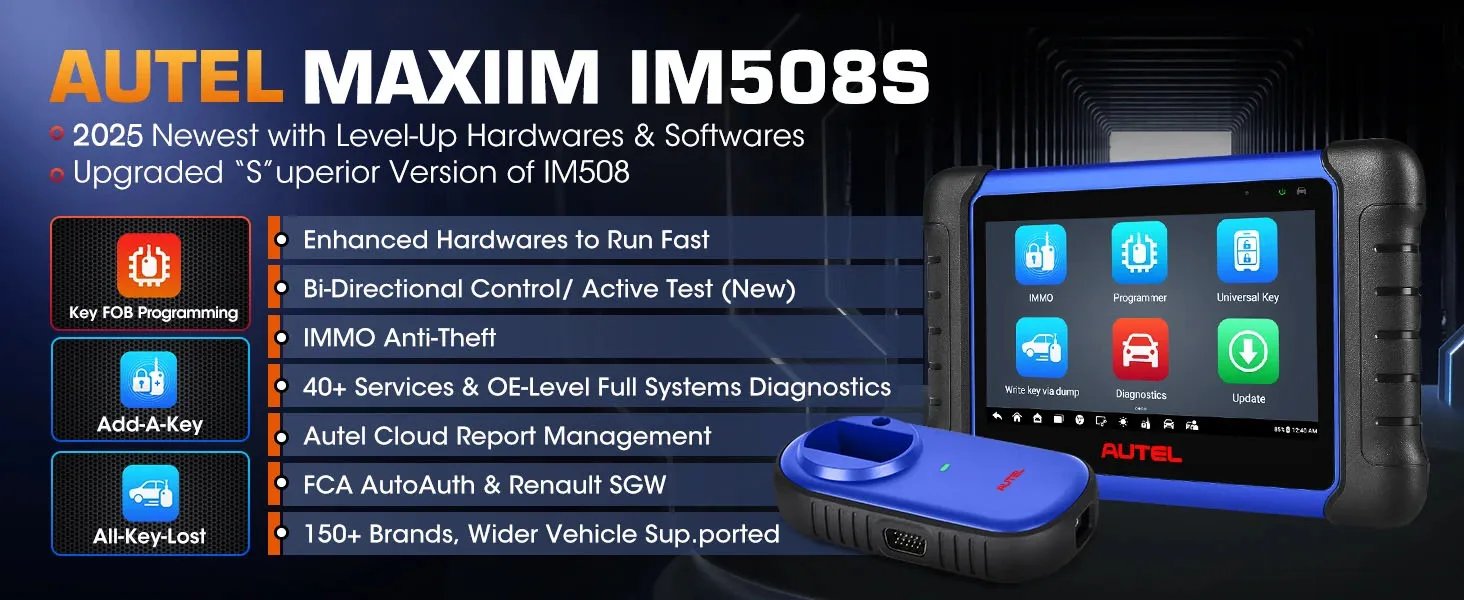 Autel Maxiim Im508S Xp400 Pro Obd2 Automotive Scanner Immo Key Programming Diagnostic Tools For All Cars All-In-One Programmer Autel Maxiim Im508S Xp400 Pro Obd2 Automotive Scanner Immo Key Programming Diagnostic Tools For All Cars All-In-One Programmer