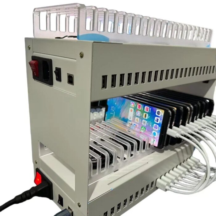 40 Ports Box Phone Farm Usb Hub Android Motherboard Control Box Otg Batch Synchronization Control Unified Management Smartphones - Image 1