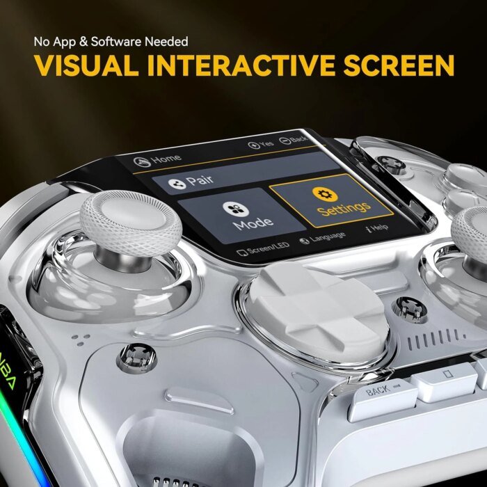 Mamba One V2 Wireless Gaming Controller For Switch/Pc/Ios/Android Hall Effect Stick Rgb Light 1800Mah With Charging Dock - Image 2