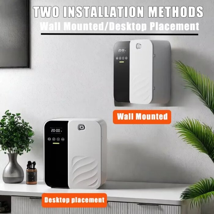 1000M³ Scent Diffuser Machine Wall Mounted Fragrance Diffuser Bluetooth Essential Oils Diffuser Electric Smell For Home Hotel - Image 3