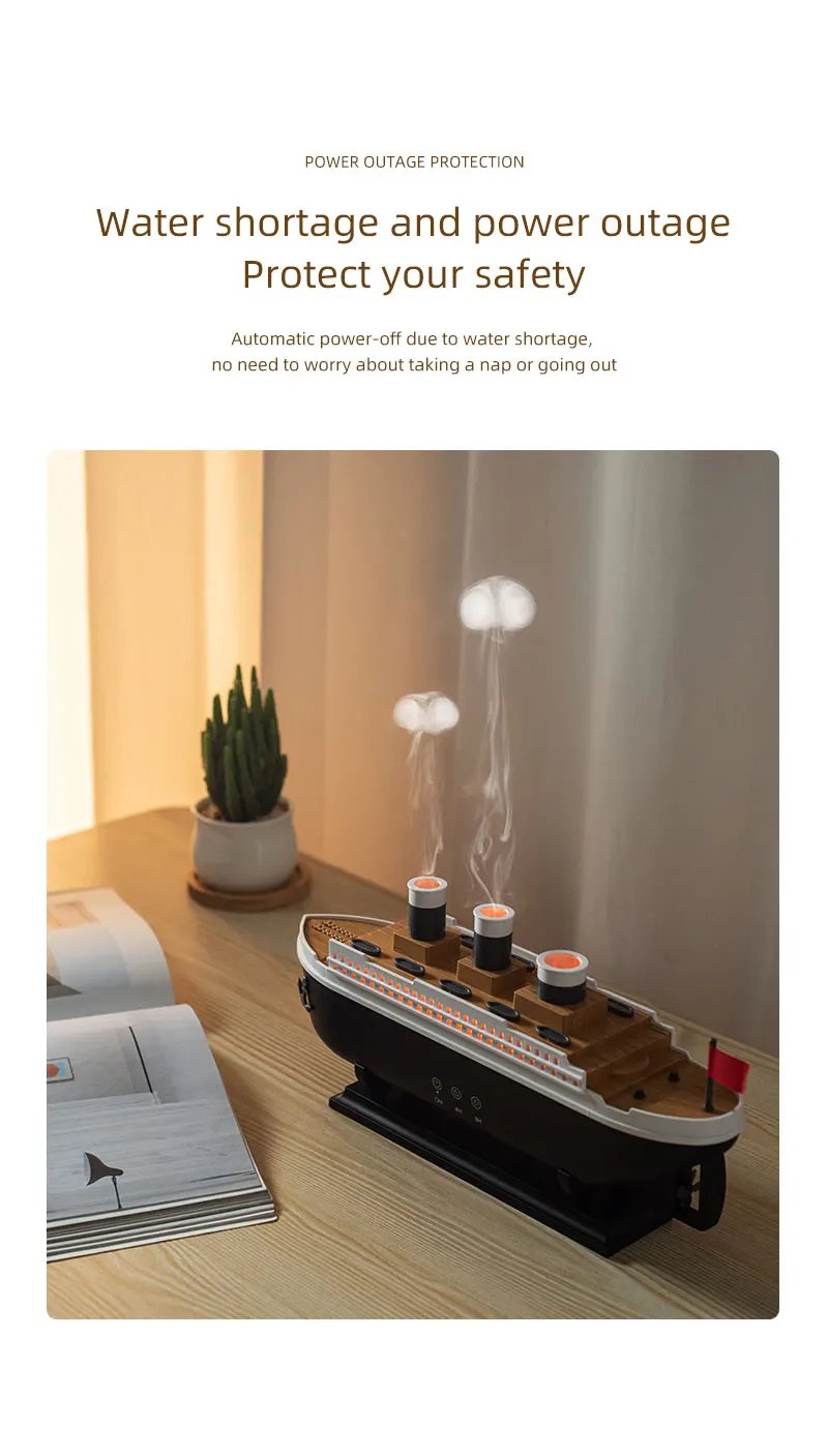 Retro Ship Air Humidifier Ultrasonic Aromatherapy Diffusers Mist Maker Fragrance Essential Oil Aroma Difusor Remote Control Retro Ship Air Humidifier Ultrasonic Aromatherapy Diffusers Mist Maker Fragrance Essential Oil Aroma Difusor Remote Control
