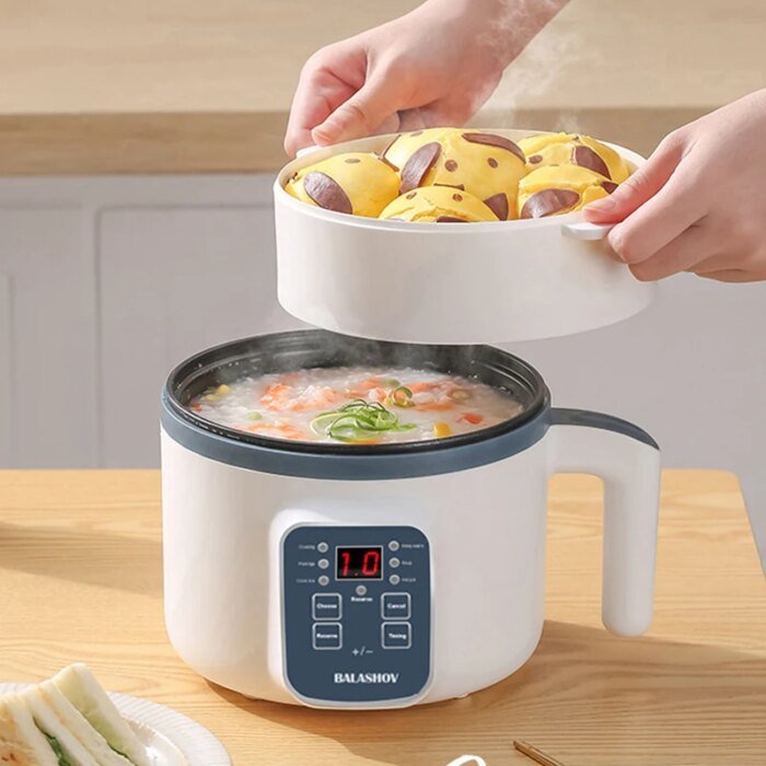 1.7L Electric Rice Cooker Single Double Layer 220V Multi Cooker Non-Stick Smart Mechanical Multicooker Steamed Rice Pot For Home - Image 2