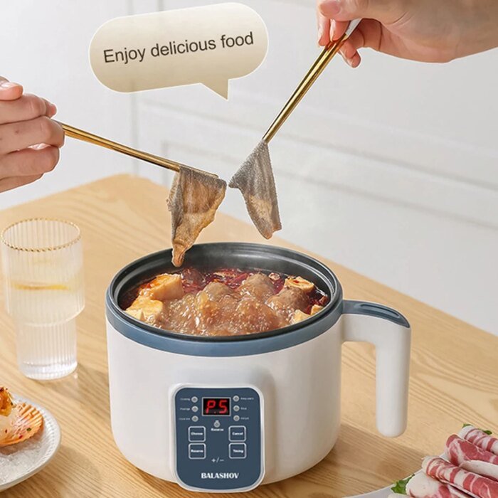 1.7L Electric Rice Cooker Single Double Layer 220V Multi Cooker Non-Stick Smart Mechanical Multicooker Steamed Rice Pot For Home - Image 4