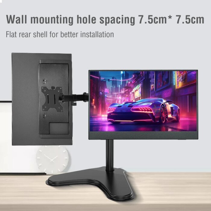 Anmite 15.6-Inch Portable Touch Monitor 1080P Hdr 16:9 Low Blue Light For Xbox Ps4 / 5 Switch Cell Phone Pc Loptop Extension - Image 5